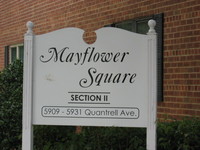 Entrance to Mayflower Square Condos